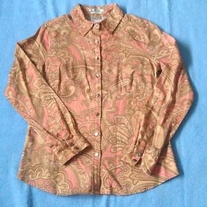 Van Heusen Studio Paisley Ladies Top!